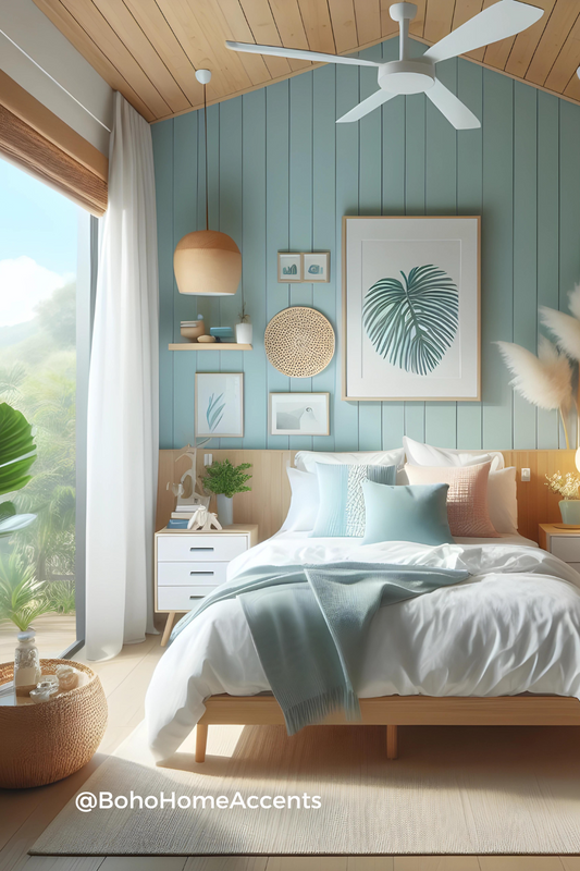 Transform Your Bedroom into a Coastal Paradise: Summer Styling Secrets Revealed!