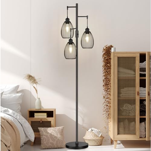 Industrial Dimmable Floor Lamp