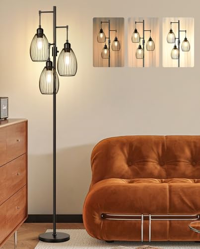 Industrial Dimmable Floor Lamp