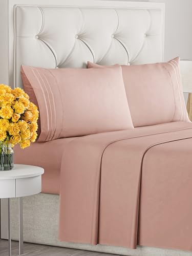 Boho Queen Size 4 Piece Sheet Set - Soft, Breathable & Cooling - Deep Pockets, Wrinkle-Free