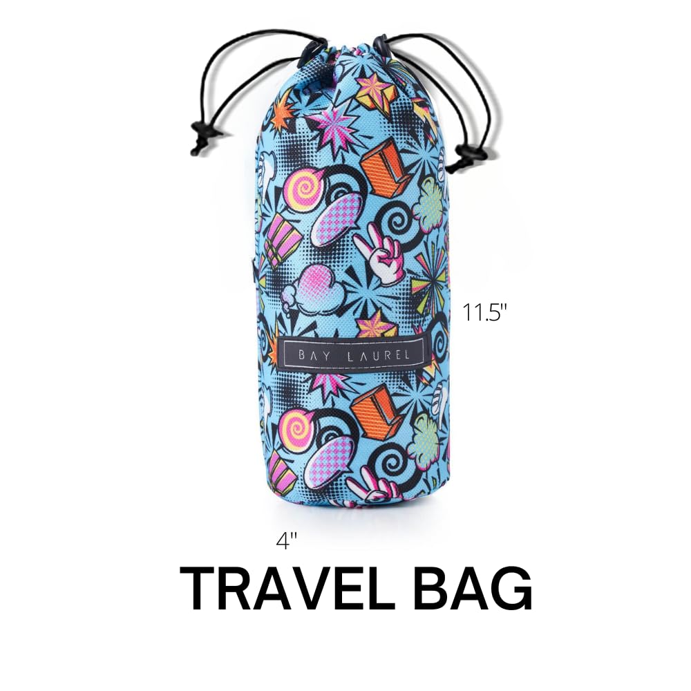 Boho Beach Turkish Towel Set with Travel Bag - Quick Dry, Lightweight, Oversized