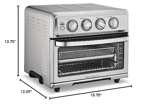 Air Fryer + Convection Toaster Oven - 8-in-1 with Bake, Grill, Broil & Warm Options