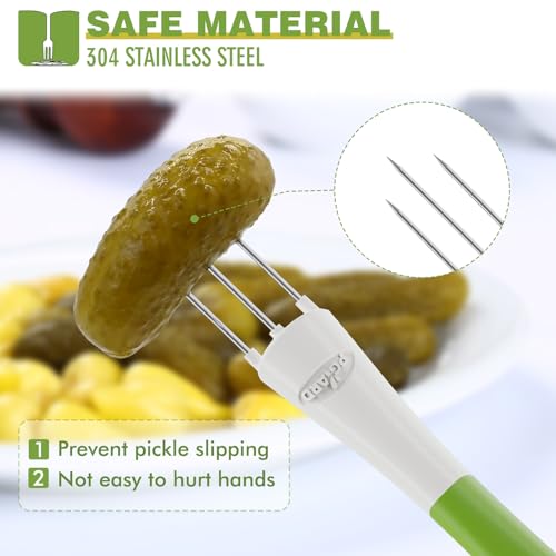 Pickle Grabber Set - 2 Pack Pickle Fork Tool for Jar, Kitchen Gadgets Gift