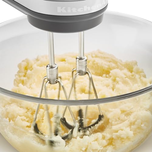 Speed Hand Mixer with Flex Edge Beaters for Kitchen, First Home, Apartment, Home Baker