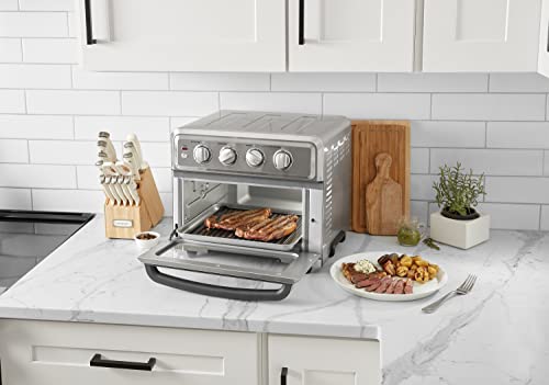 Air Fryer + Convection Toaster Oven - 8-in-1 with Bake, Grill, Broil & Warm Options