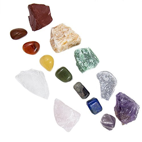 Boho Chakra Crystal Set - Energy-Infused Healing Stones