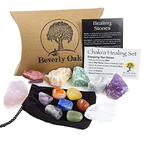Boho Chakra Crystal Set - Energy-Infused Healing Stones