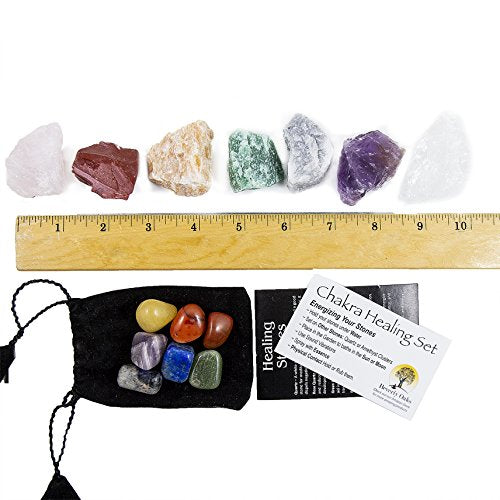 Boho Chakra Crystal Set - Energy-Infused Healing Stones