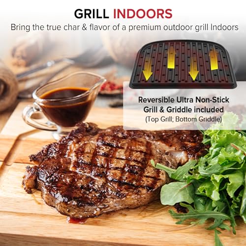 Air Fryer Rotisserie Oven, 15.5Qt X-Large Family Size, 1800W, 100 Presets & Smart Thermometer