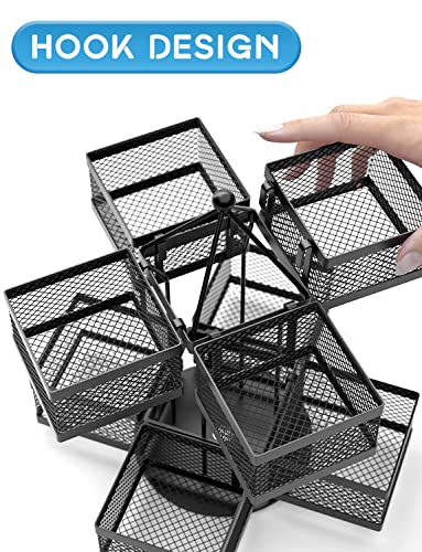 Tea Bag Organizer, Spinning Carousel 96 Teabags Container
