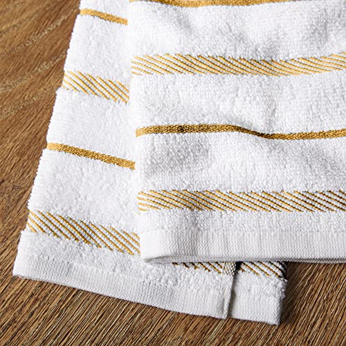 Kitchen Towel 4-Pack Set for First Home, Apartment, Dorm Essentials