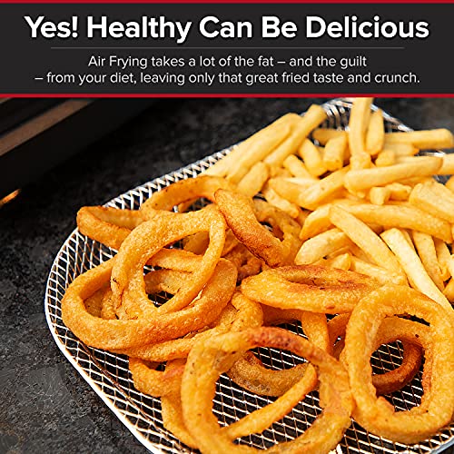 Air Fryer Rotisserie Oven, 15.5Qt X-Large Family Size, 1800W, 100 Presets & Smart Thermometer