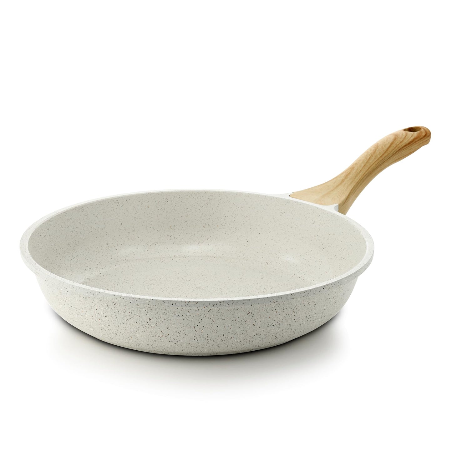 Nonstick Ceramic Frying Pan Skillet, 9.5 Inch, Healthy Chef Pan with Heat Resistant Handle