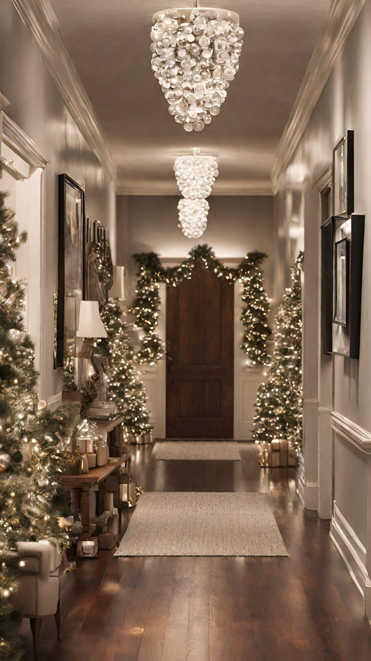 🎄 Elegance and Warmth: Transforming Your Hallway into a Christmas Wonderland 🎄