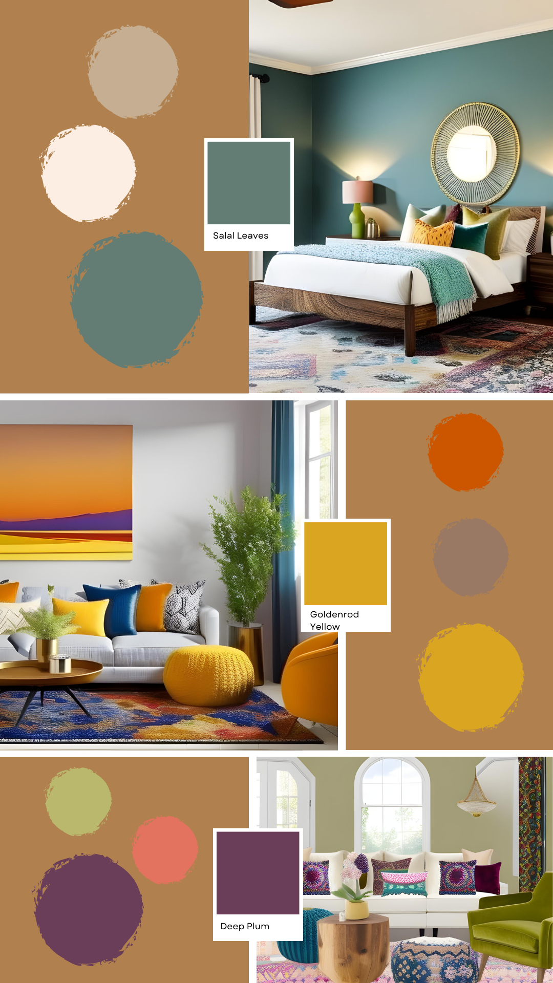 Color Palettes: Transform Your Home with Boho Vibes