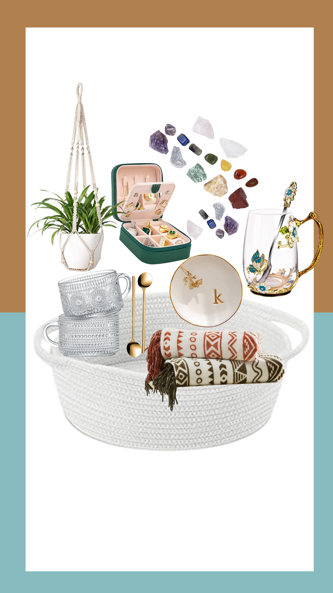 How to Craft the Perfect Bohemian Burr Basket. A Step-by-Step Guide to Building the Ultimate Boho Gift Basket