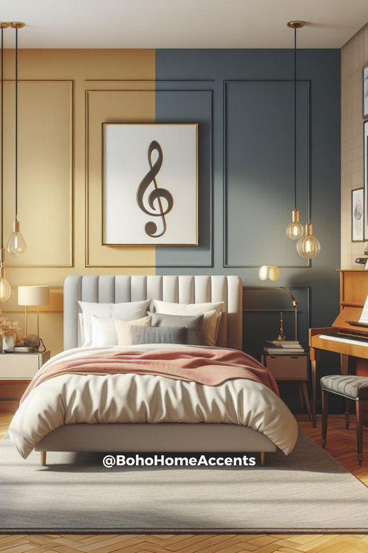 Transform Your Bedroom with Music Themed Decor