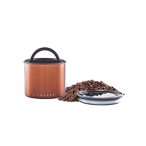 Boho Stainless Steel Coffee Canister with Airtight Lid