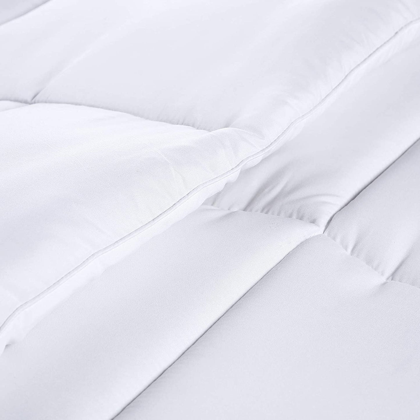 Quilted Comforter Duvet Insert - Box Stitched Down Alternative with Corner Tabs - Available in Various Colors