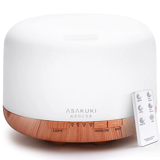 500ml Essential Oil Diffuser Aromatherapy with Remote