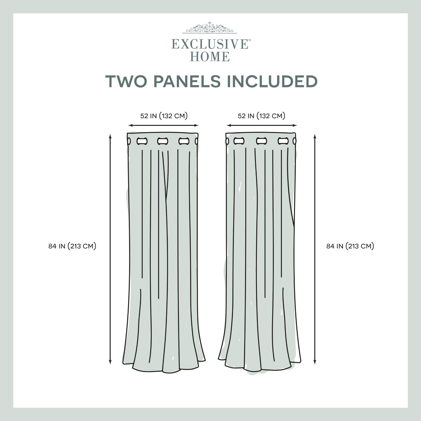 Rose Blush Boho-Inspired Layered Curtain Panels, 52"x84"
