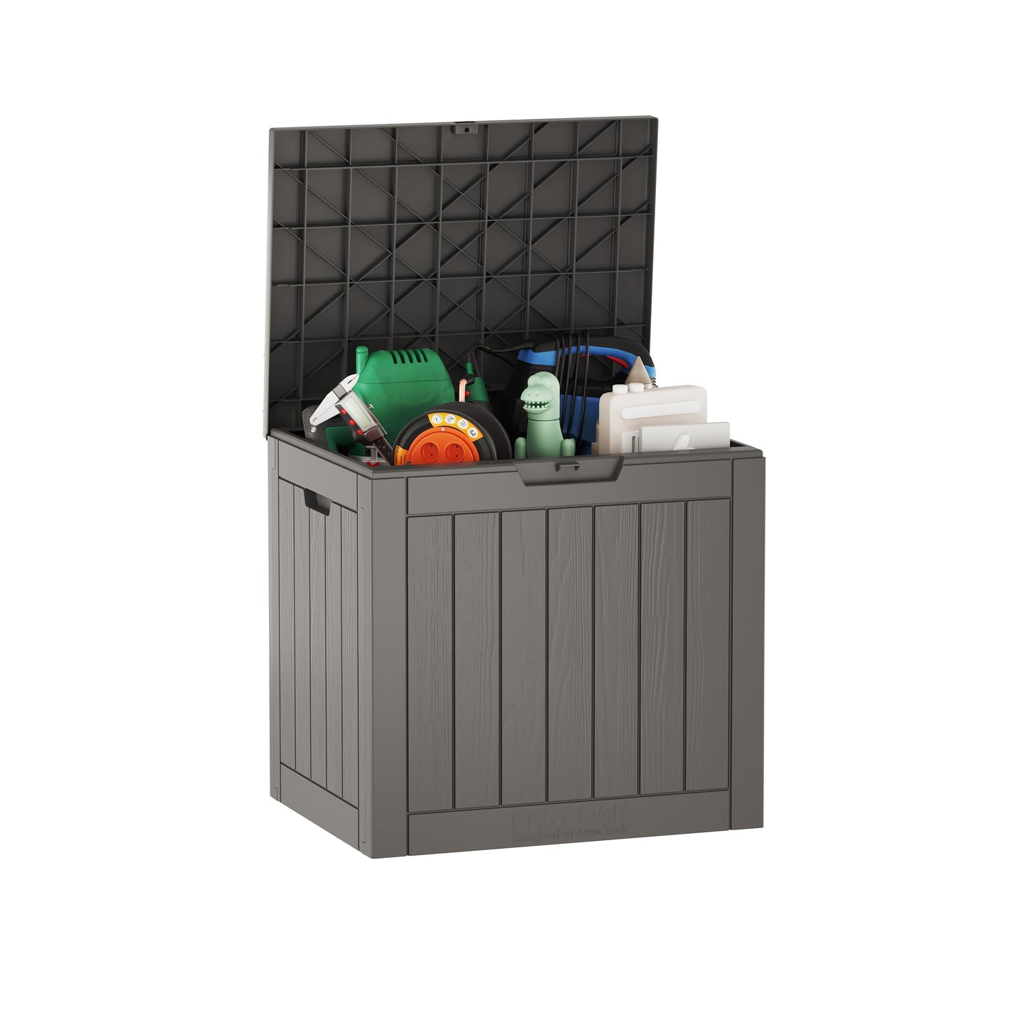 Boho Storage Box: 31 Gallon Waterproof Deck Box - Ideal for Patio Cushions, Gardening Tools, and Outdoor Toys - Lockable, UV Resistant - Stylish Storage Solution!