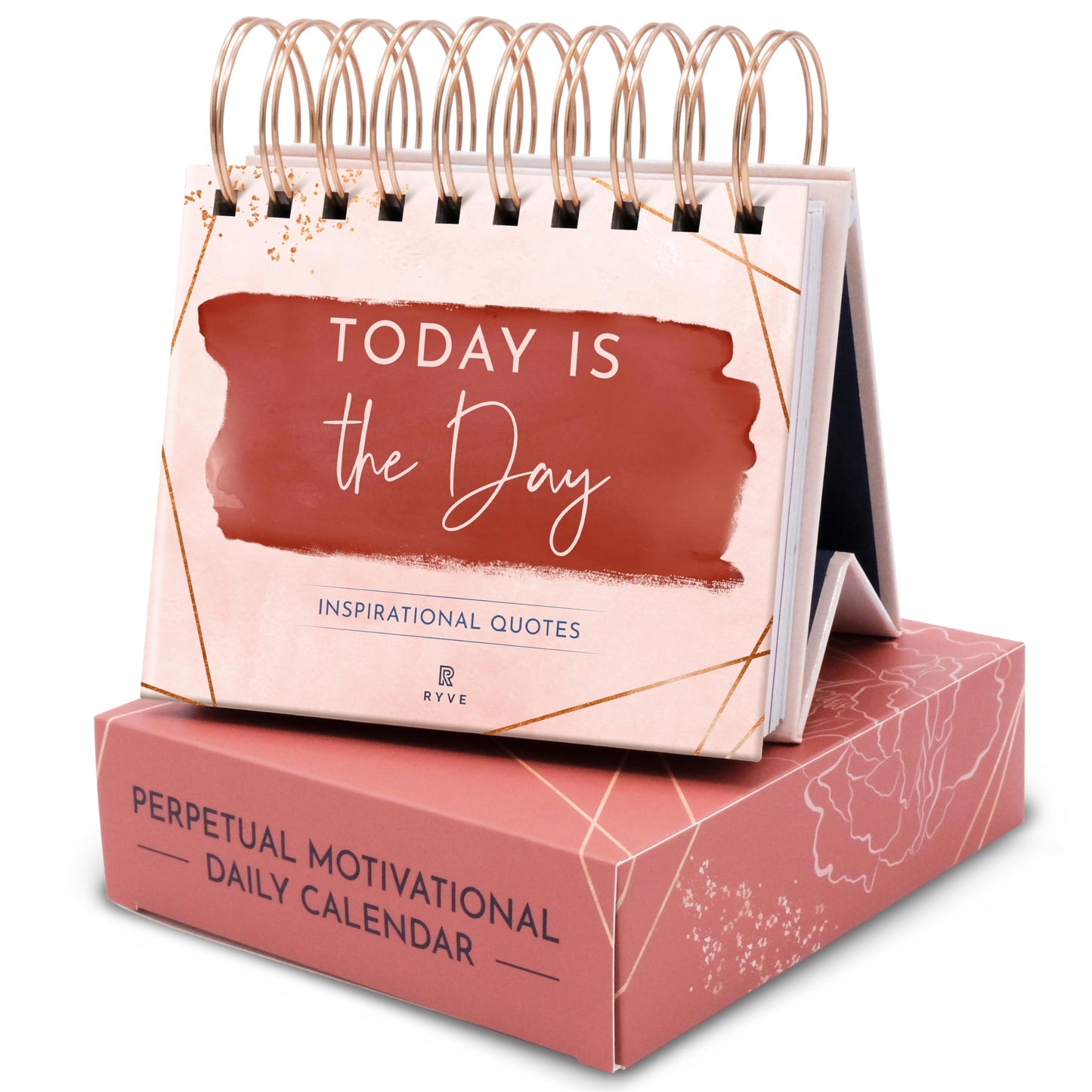 Inspirational Desk Calendar - Daily Motivational Quotes for Women’s Office Decor