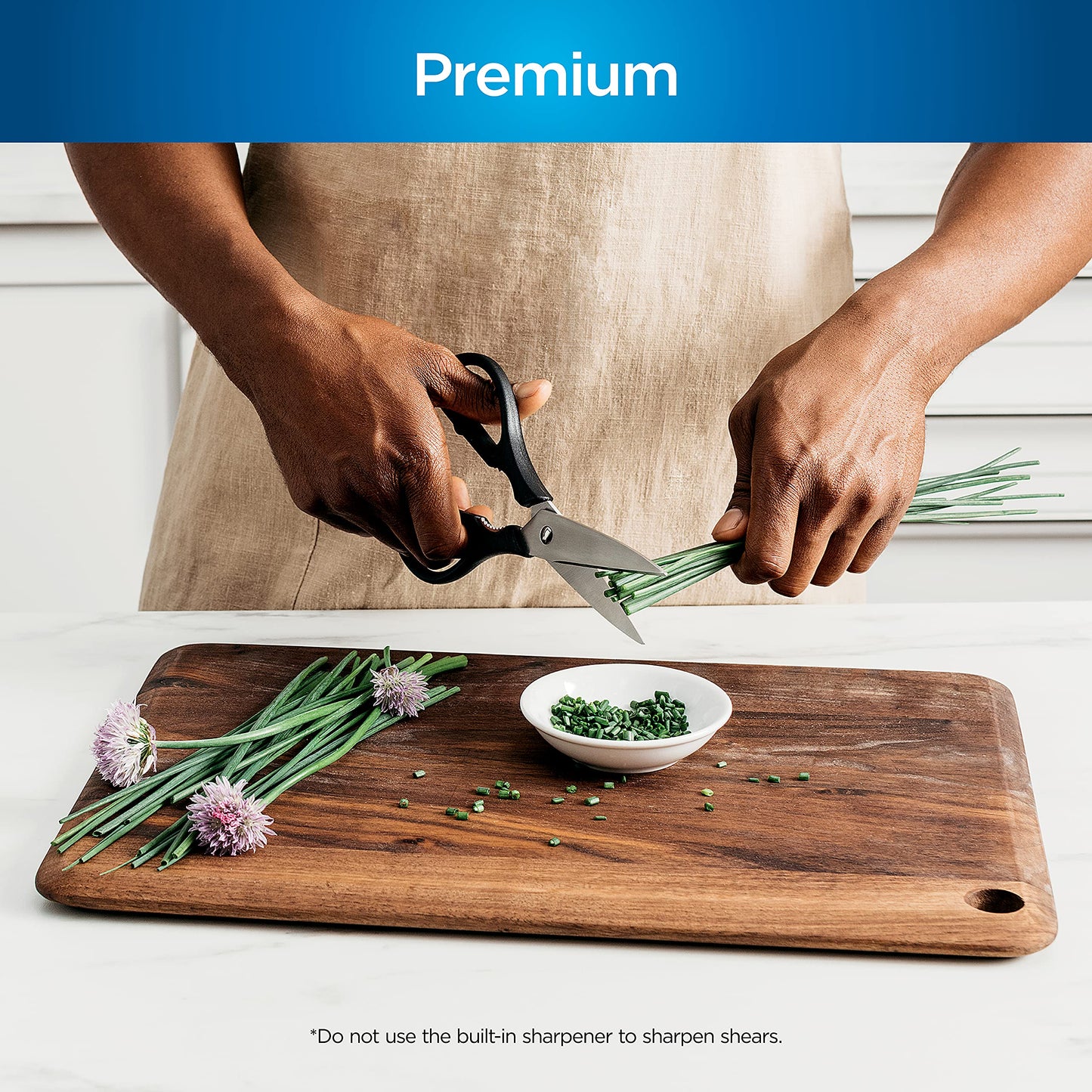Ninja NeverDull Premium Knife Set - 14 Piece Block Set with Built-in Sharpener