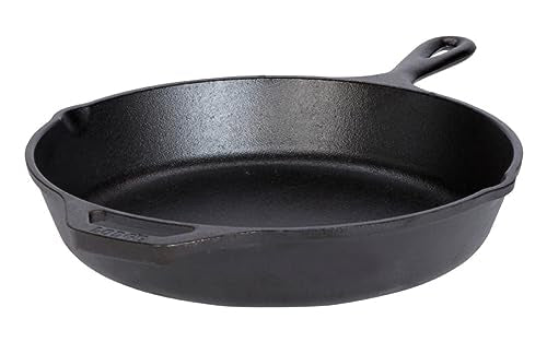 Lodge 10.25 Inch Cast Iron Pre-Seasoned Skillet – Signature Teardrop Handle