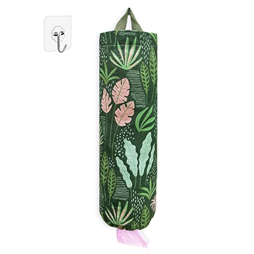 Plastic Bag Holder, Reusable Grocery Bag Organizer, Wall Mount