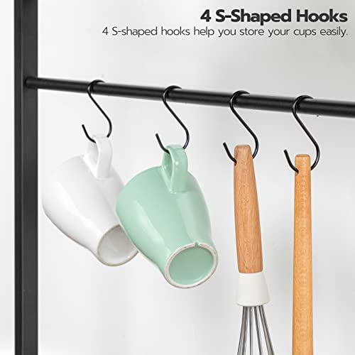 Coffee Tea Bar Organizer, Kitchen Storage