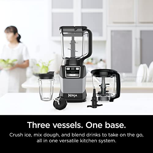 Compact Kitchen System, 1200W, with Smoothie, Dough & Frozen Drink Functions
