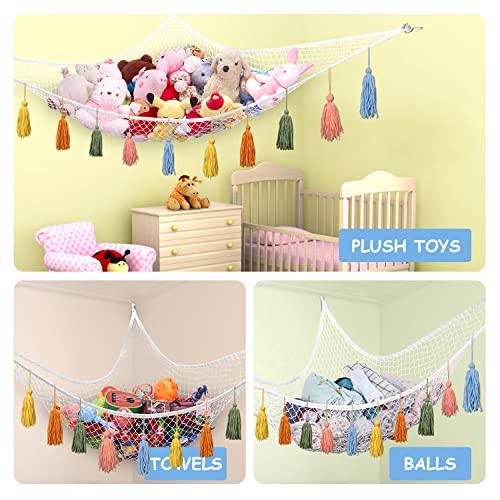 LXUNYI Stuffed Animal Net or Hammock, Net for Stuffed Animals, Plush T –  Boho Home Accents, LLC