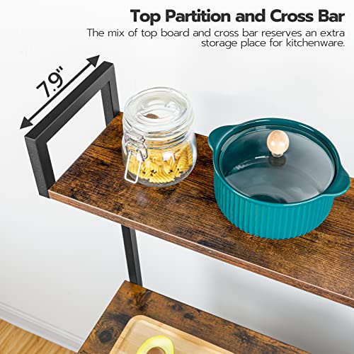 Coffee Tea Bar Organizer, Kitchen Storage