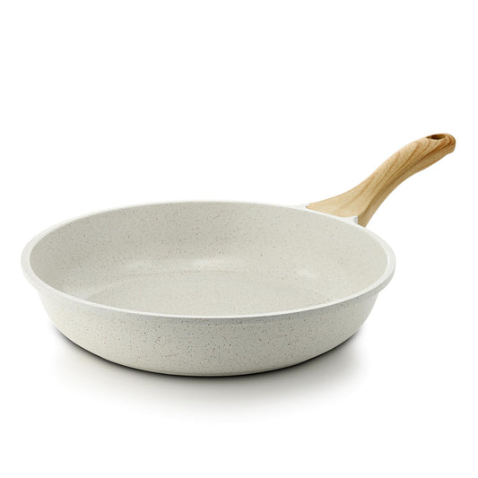 Nonstick Ceramic Frying Pan Skillet, 9.5 Inch, Healthy Chef Pan with Heat Resistant Handle